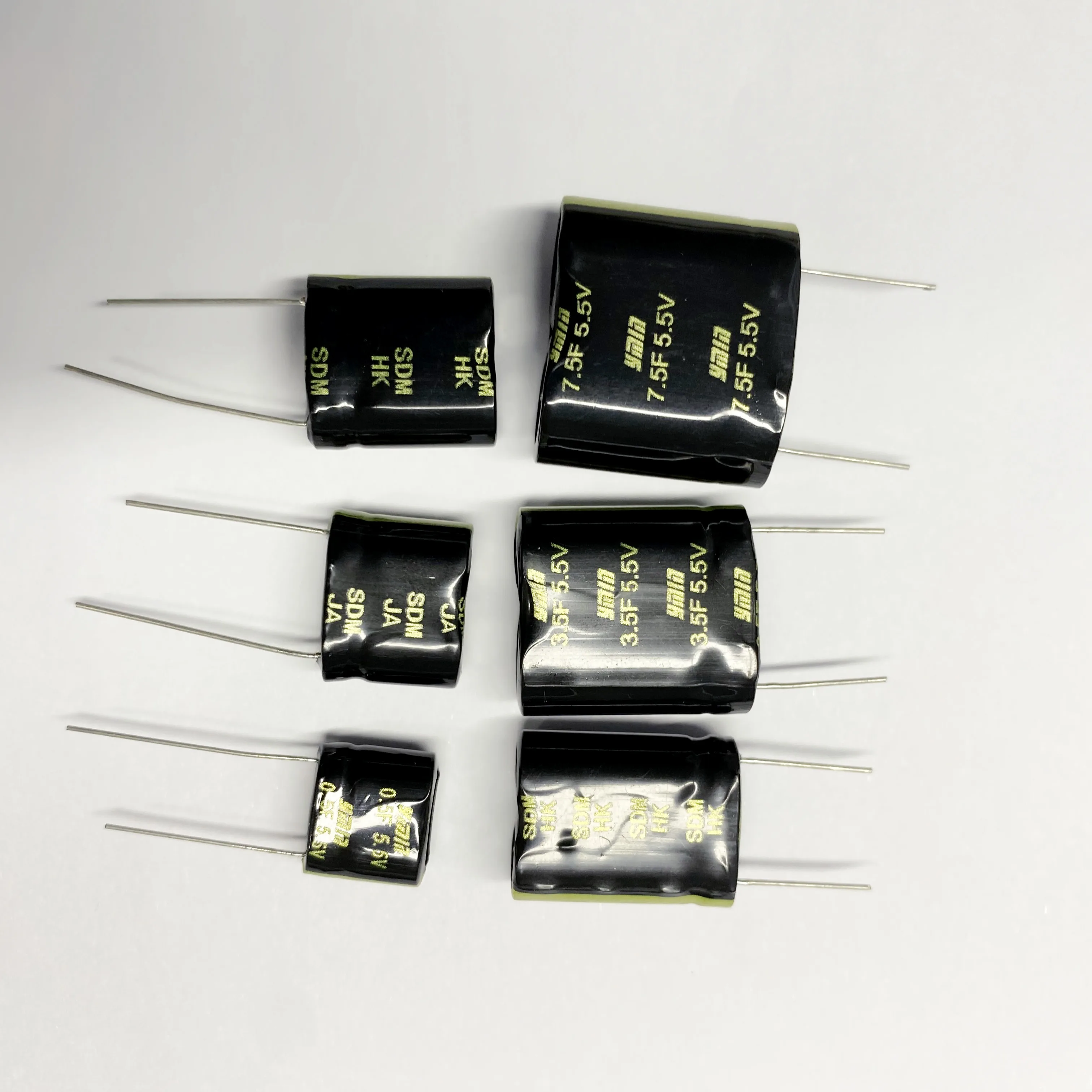 High energy and high power high quality  SDM5.5V 0.33F16*8*14 1000H substitute FMC0H334ZF super-capacitor