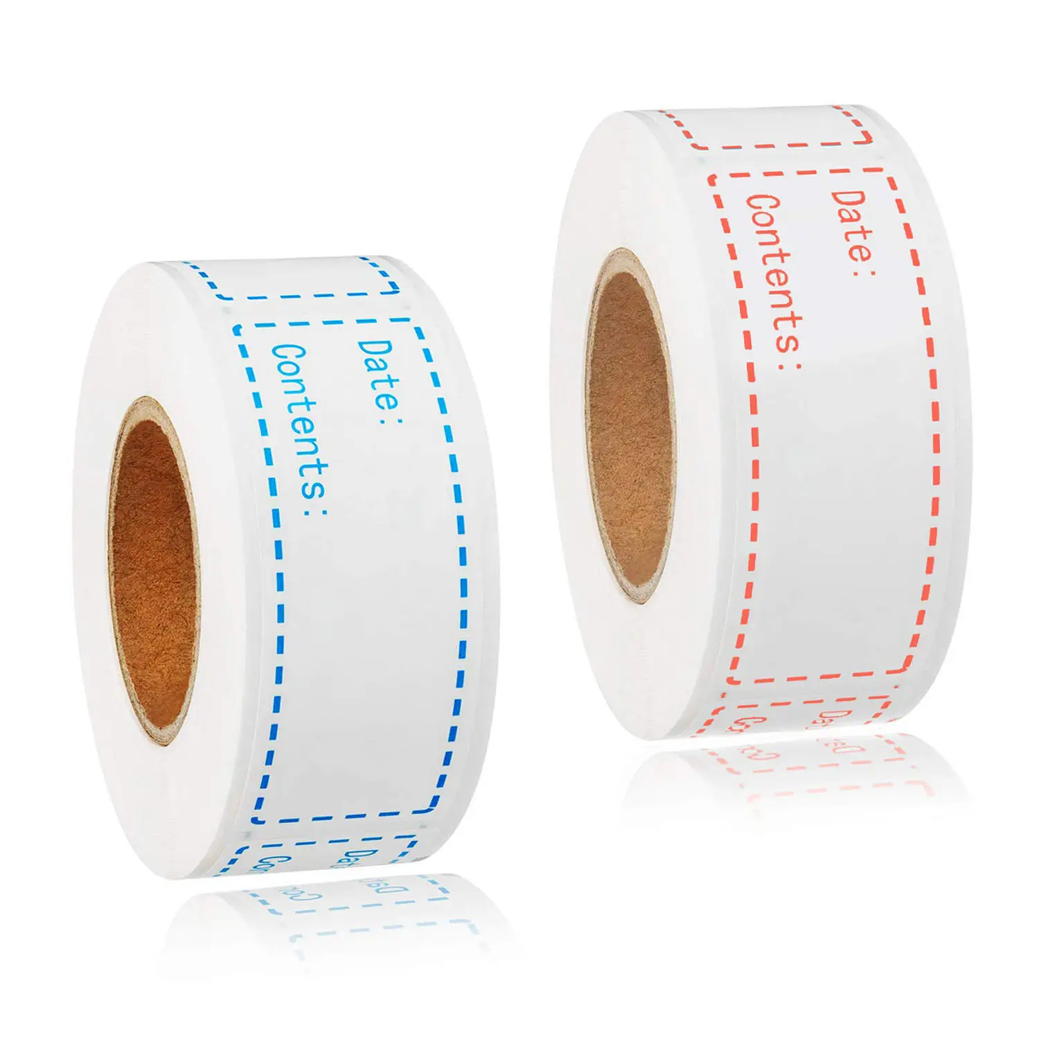 Custom product label stickers for warehouse marking and management