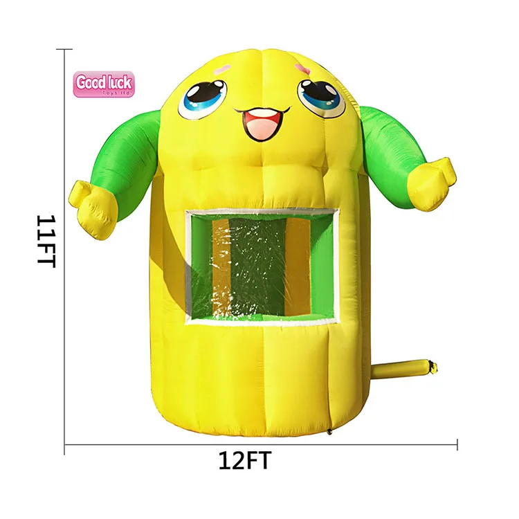 Outdoor brand custom design inflatable booth house tent house Inflatable cabana advertising booth for exhibition display