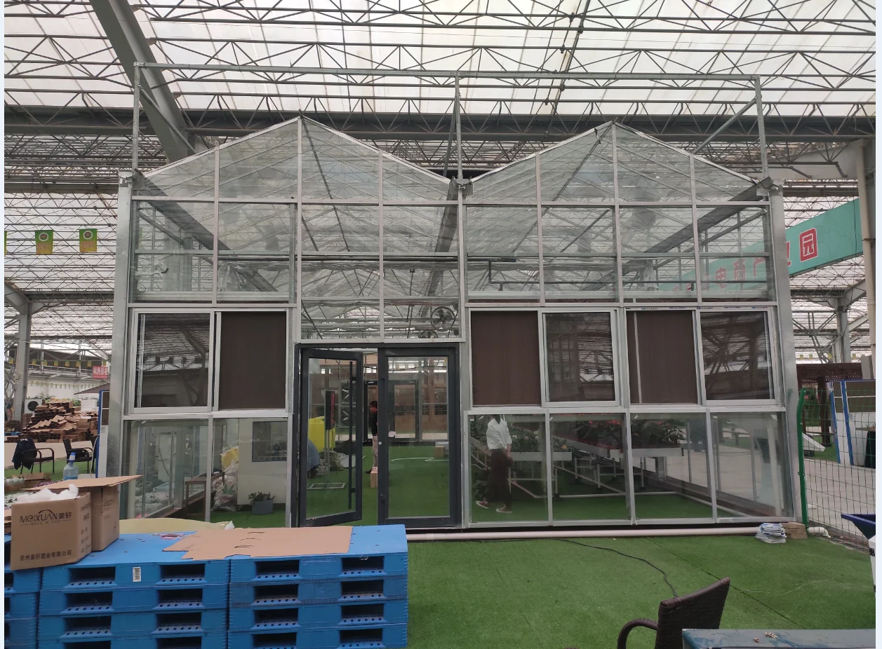 China Manufacturer Excellent Material small glass green house little intelligent
