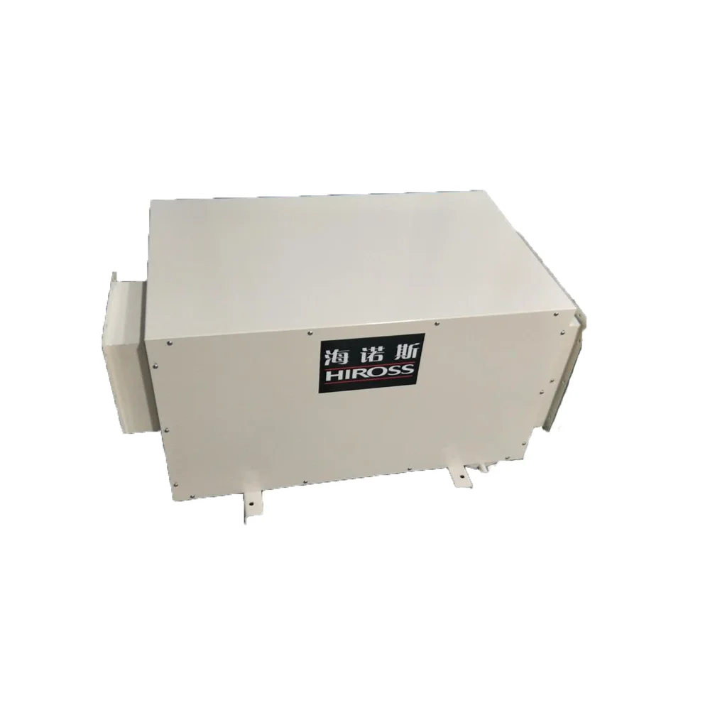  HIROSS industrial commercial ceiling mounted desiccant air purifier mini dehumidifier peltier box for