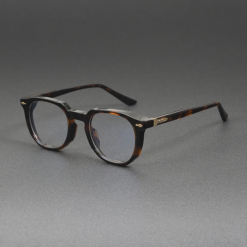 JMMPD03 New Arrival Gentleman Retro Unisex Acetate Optical Glasses Black Tortoise Thick Italy Fashion Square Acetate Frame