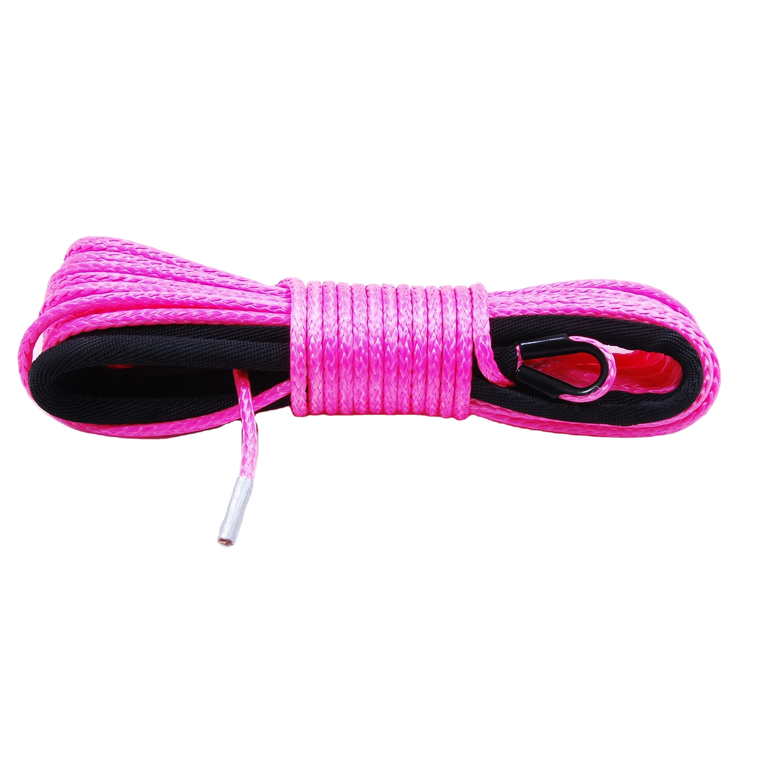 12 Strand Uhmwpe Synthetic Rope Cable For 12v 4x4 Electric Winch