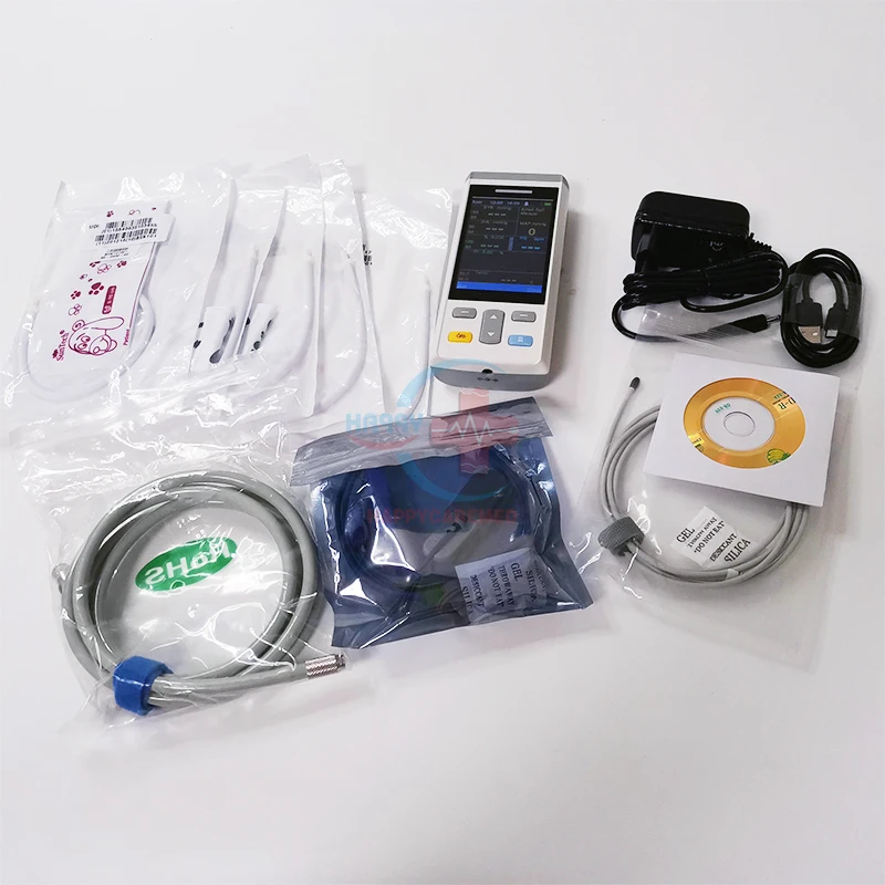 HC-R001A портативный ветеринарный многопараметрический монитор для домашних животных