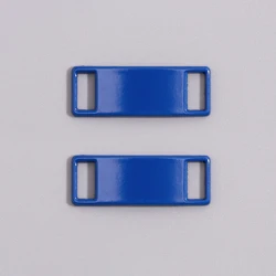 Custom Logo High Quality Shoelace Lock Zinc Alloy Sneaker Shoe Tag Metal af1 Shoelace Buckle