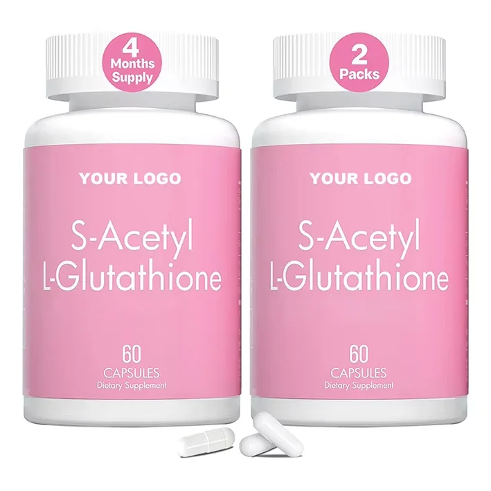 S-Acetyl L-glutathione Capsules OEM Glutathione Collagen Supplement S-Acetyl L-glutathione Capsules