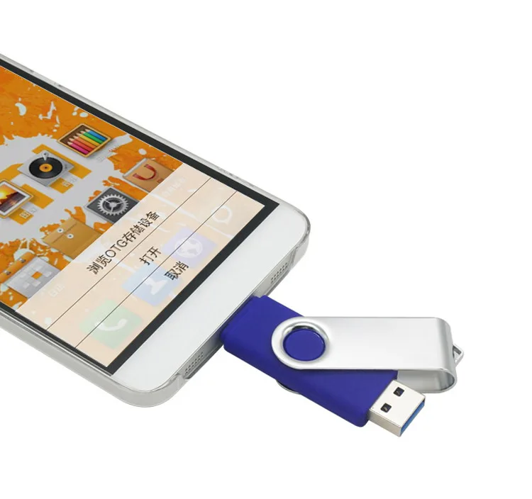 256GB High speed USB flash drive custom type-c 2 in 1 OTG usb flash drive U disk Usb Memory Stick