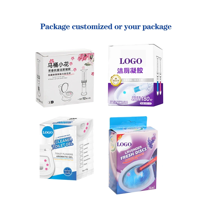 Hot sale Anti-Odor Fresh flower gel toilet bowl cleaner toilet gel stamp