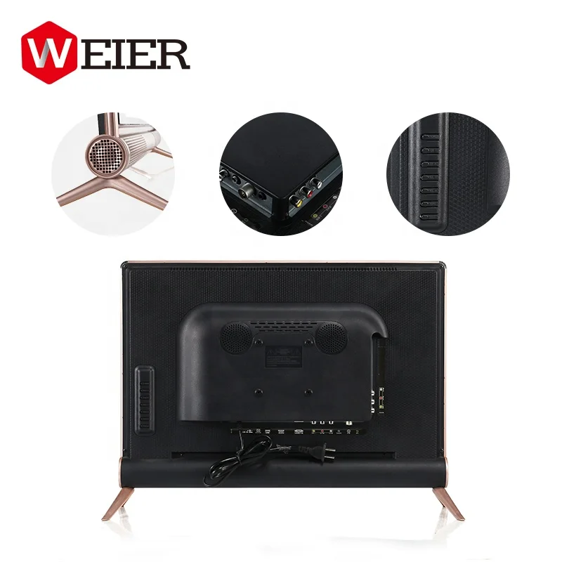 Weier television factory smart 19 24 inch small hd led tv price crown led tv