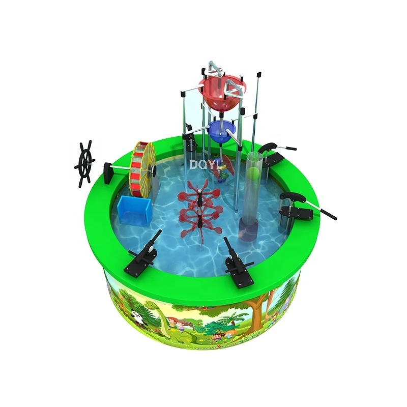 Kids Water table amusement equipment attractive indoor playground Water play game for kids children water spray