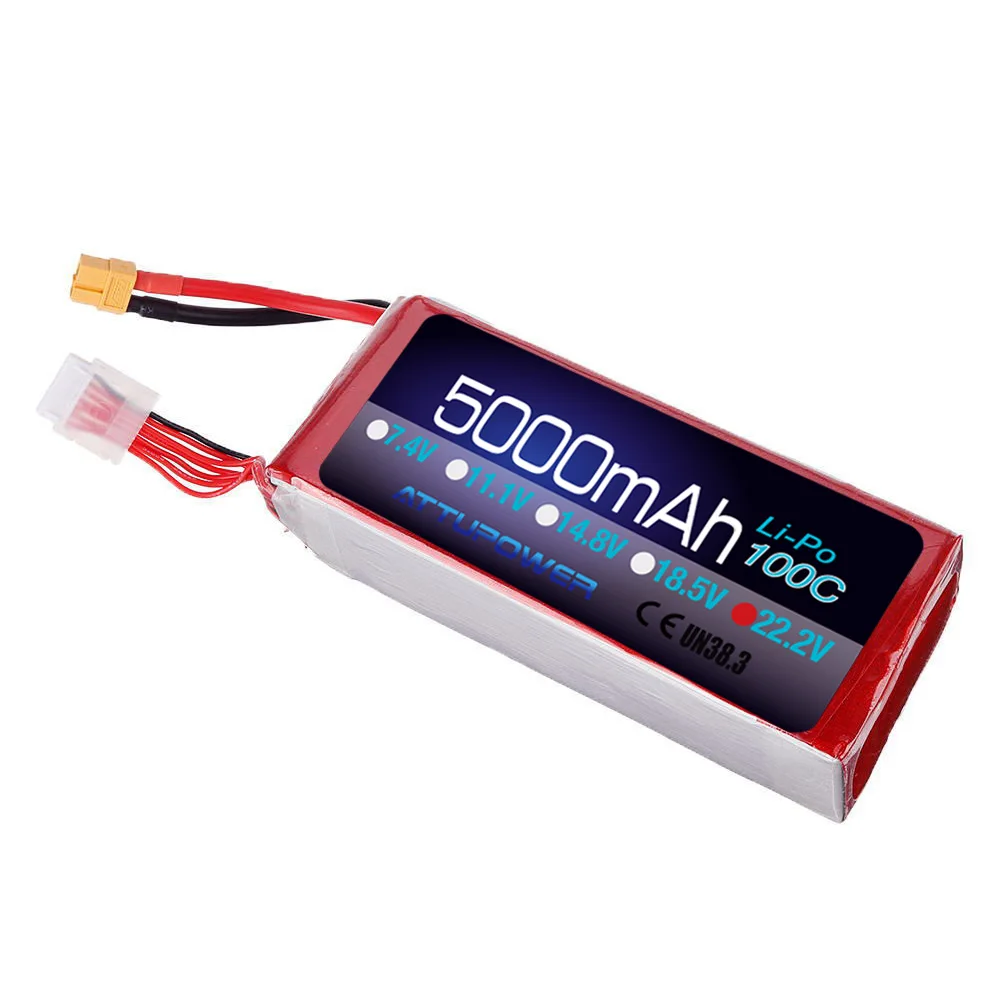 OEM shenzhen rechargeable 22.2V drone  3s 5000mah battery lipo