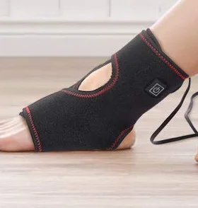 Hot Therapy Ankle Compression Wrap Protector Support for Injury Recovery Ankle Sprain