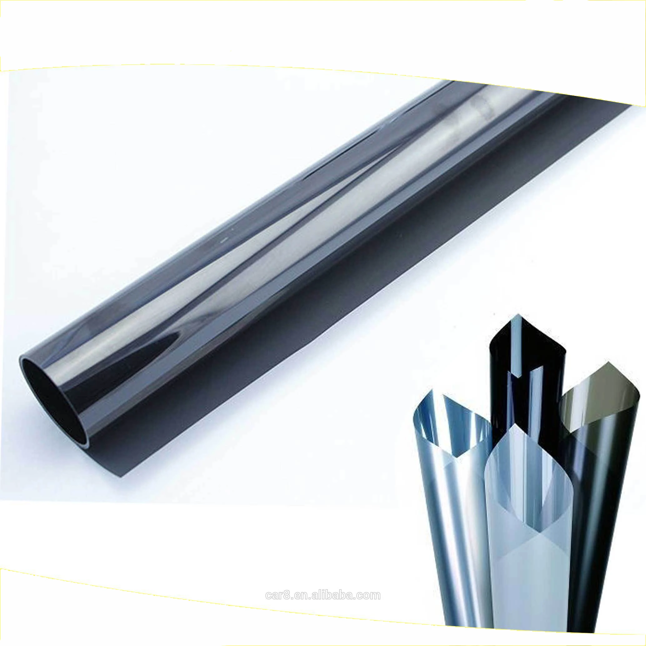 Uv Protection Car Window Tint Film Antiscratch High Heat Self Adhesive Car Window Tint Film