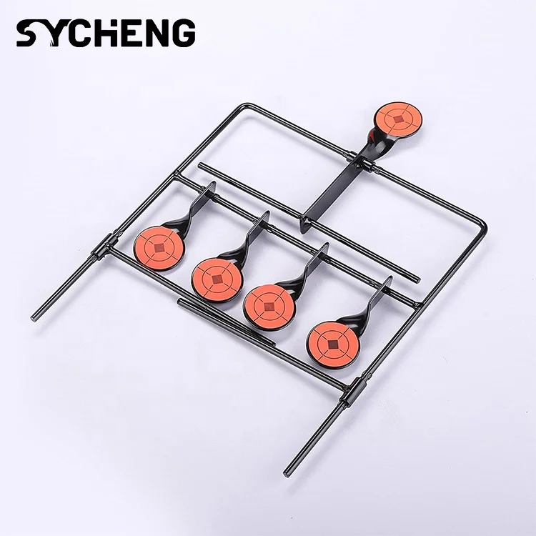 Sycheng Indoor and outdoor competitive shooting rotating shooting target steel metal practice range target