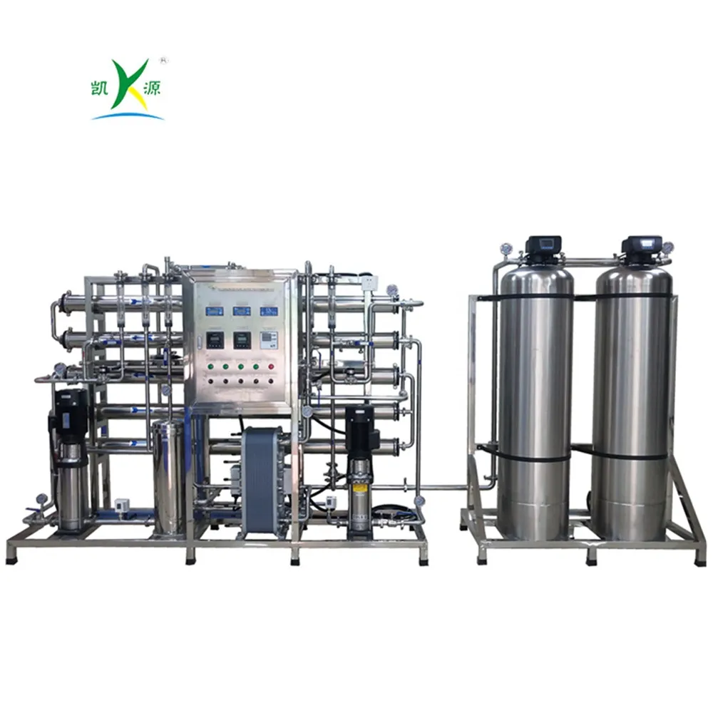 Industry 0 mineral Electro-Deionization Units Capacity 1000lph Ro+EDI Deionized, Distilled, Demineralised  Water Equipment