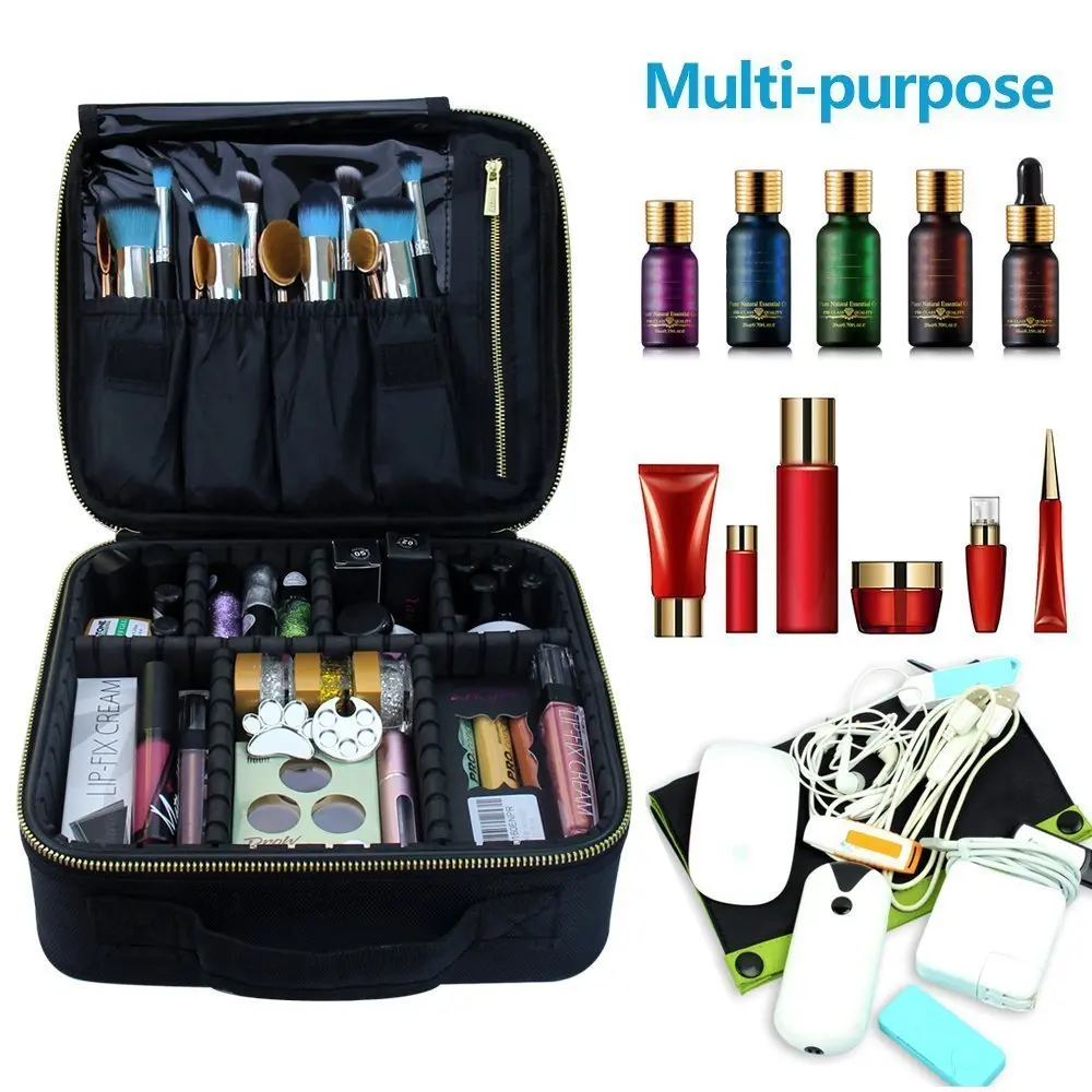 
makeup case professional makeup case vanity makeup box training case bag 