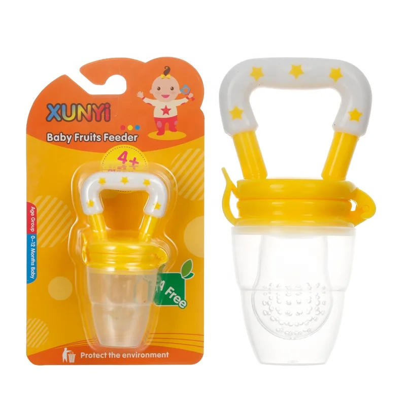 Baby Bottle Feeding Fruit Vegetable Music Newborn Food Supplement Bite Juice Feeder Baby Nimbler Pacifier For Fruit Portable