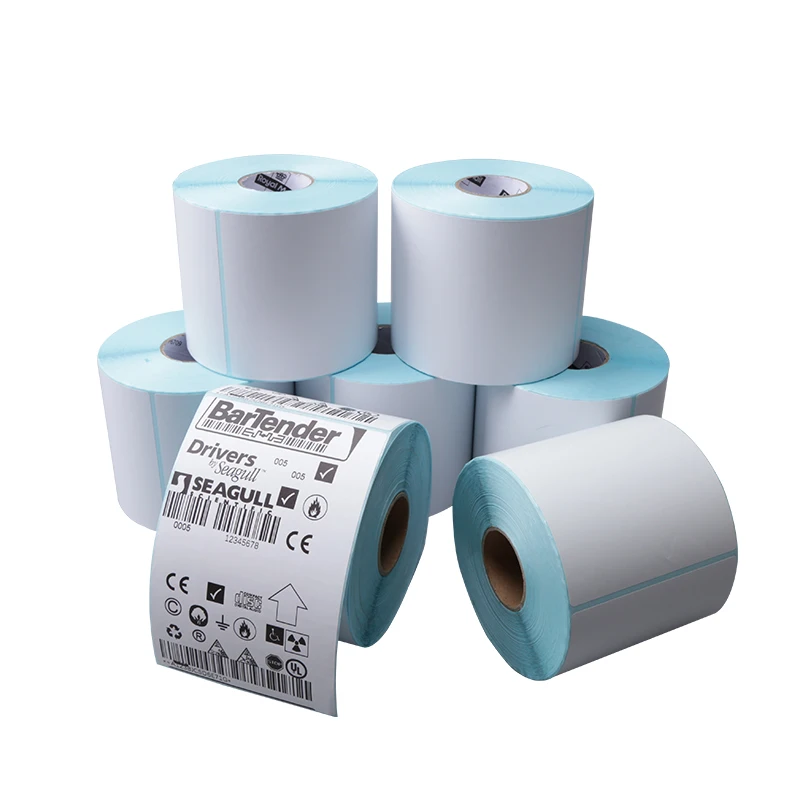 Manufacturers process and directly sell customizable with high viscosity and high quality 4x6 inch thermal label paper