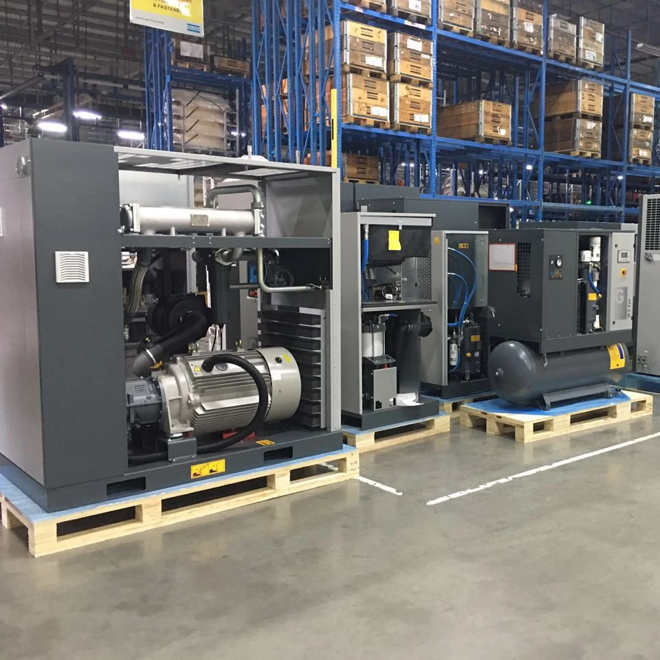 AtlasCopco Air Nitrogen Booster compressor Model B4-41/1000 geothermy/oil field/water well drilling project 350-1000psi 1400cfm