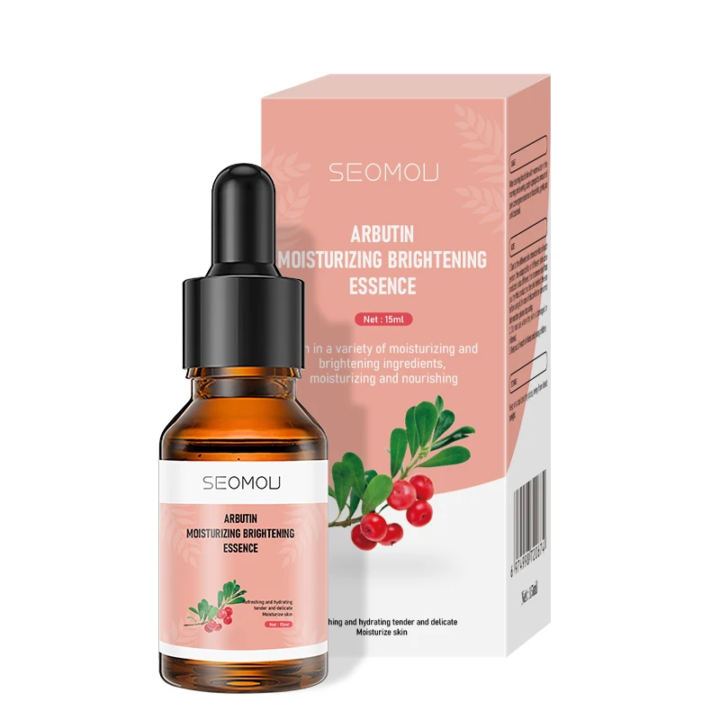 SEOMOU Customized Facial Essence Korea Natural Organic Arbutin Fruit Moisturizing green tea Serum For Acne Treatment