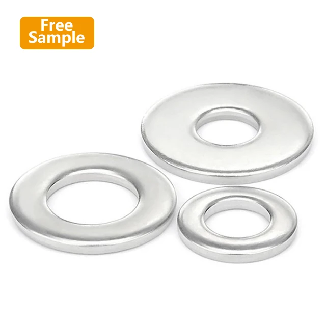 A2-70/a4-80 Steel Washer Flat washer m6-m36 stainless steel 304 Large Heavy Washers 2mm 3mm 4mm 5mm 6mm 8mm