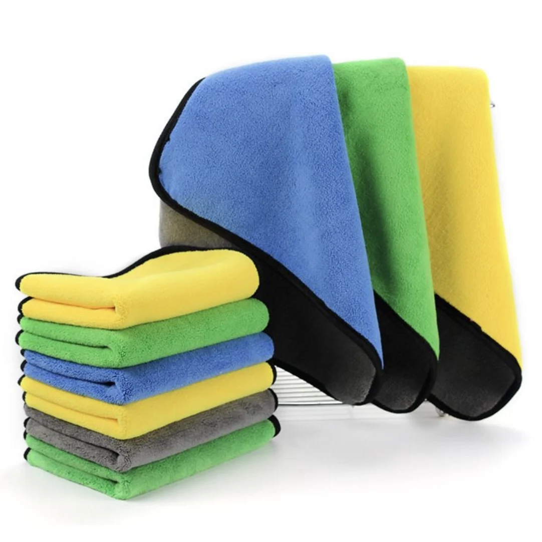 Window Wash Towel Coral Fleece Double-sided Micro Fiber Towel Car Wash Big Super Absorbent Car Washing Cloth Microfiber Towel