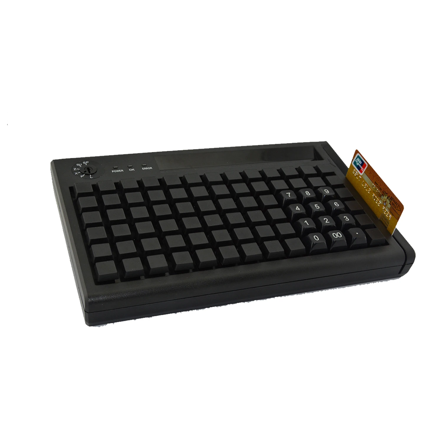 USB + PS/2 программируемая клавиатура POS терминал для розничной KB78M-S