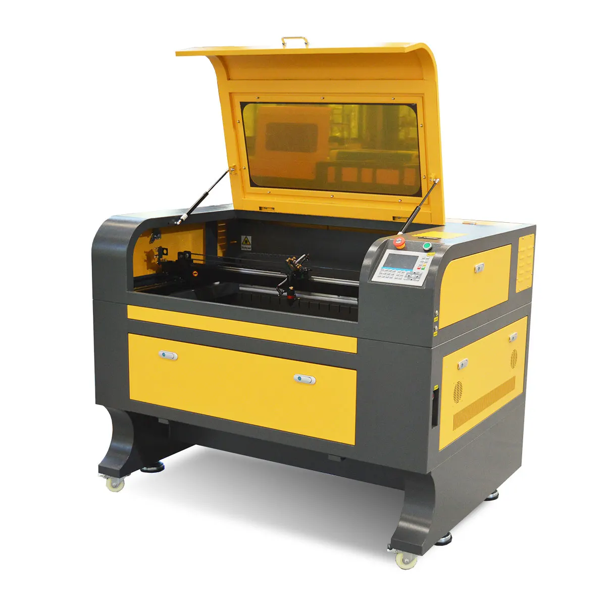Voiern 60w 80w 100w 130w 6040 9060 1080 1390 china laser cutting machine and laser engraving cutting machine for wood with Ruida