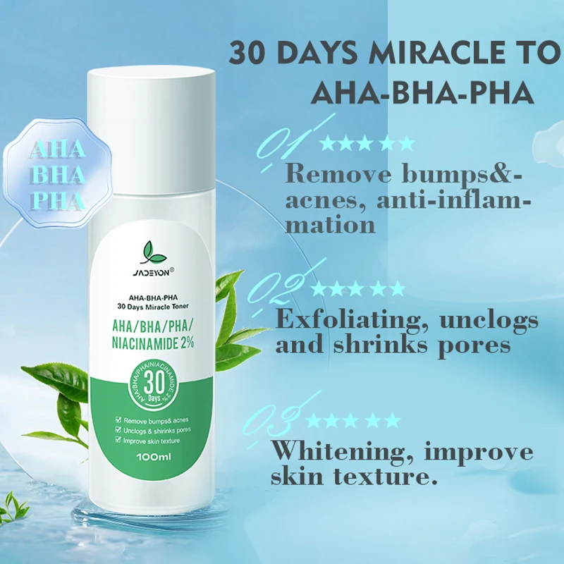 Acide Hyaluronic Galactomyces Toner Aha Bha Pha 30 Days Miracle Toner Ceramide Calendula Glycolic Acid Rose Water Facial Toner