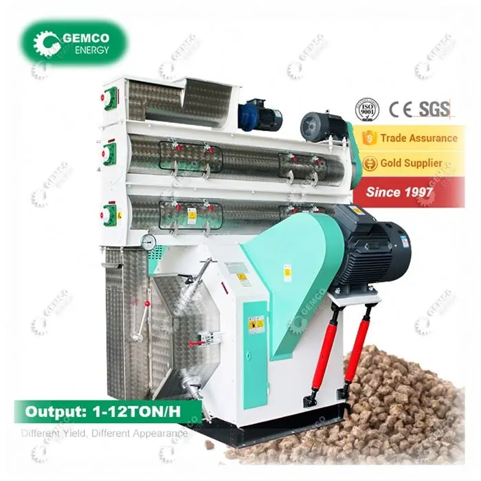 BEST Cost-Effective Animal GEMCO Cattle Feed Pellet Mill for Making Livestock,Chicken,Broiler,Rooster,Sheep,Pig,Fodder,Pellet