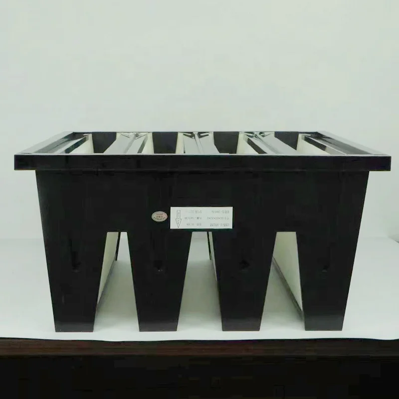 V-type high-efficiency filter large air volume combined plastic frame W-type air cabinet filter for clean room
