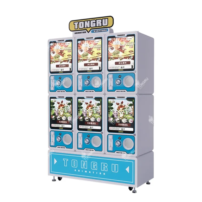 OEM ODM gacha машина для изготовления жетонов Заводская кукольная аркадная игрушка игровой автомат с CE