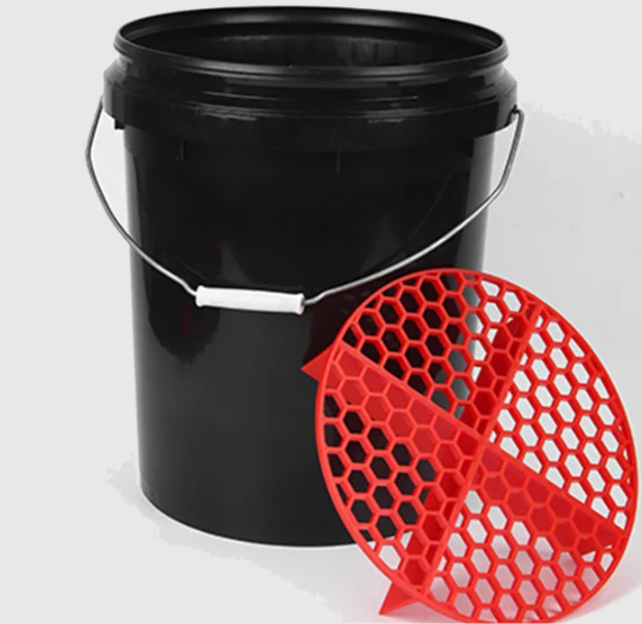 Пластиковое ведро для мойки салона красоты автомобиля