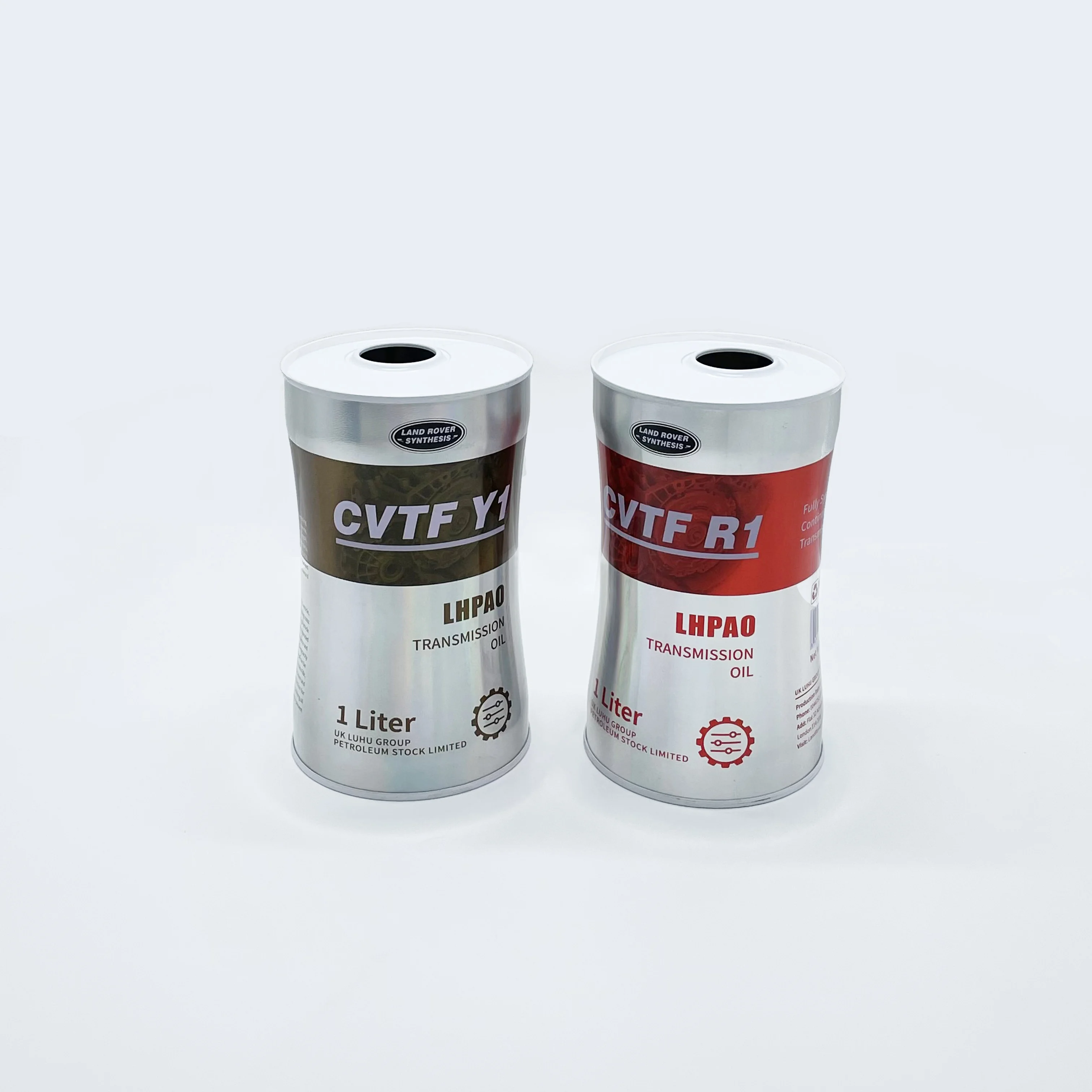 1 liter slim waist shape metal oil packaging engine oil metal tin can