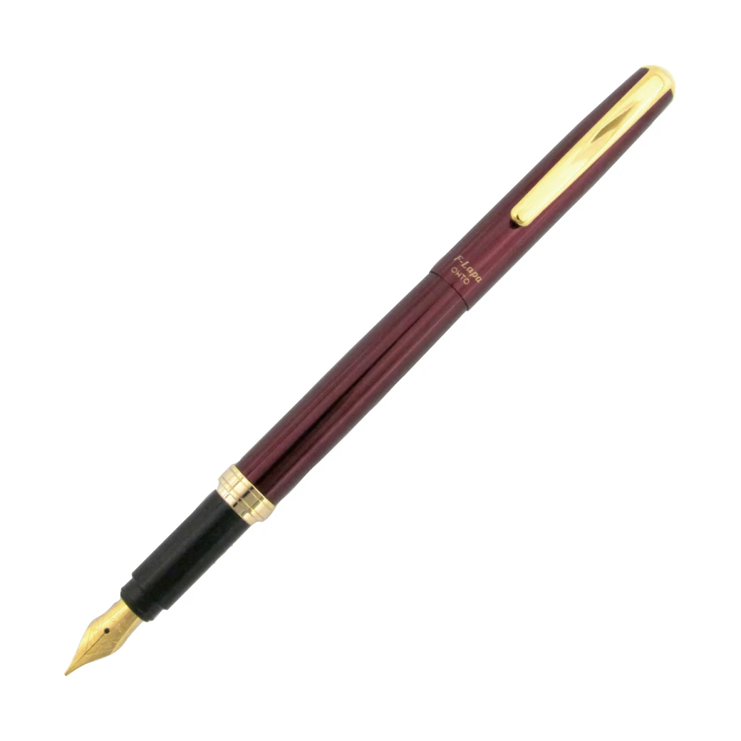 Elegant pleasantly weighty right thickness school  black fountain pen