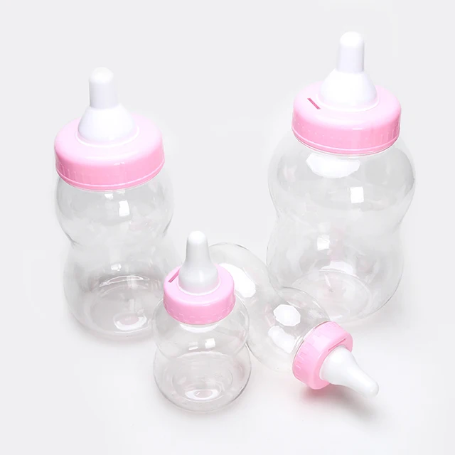 Plastic Baby Bottle Shape Candy Box Packaging Food Spice Cookie Nut Storage Jar 750ml 1000ml 1200ml 3000ml 3800ml