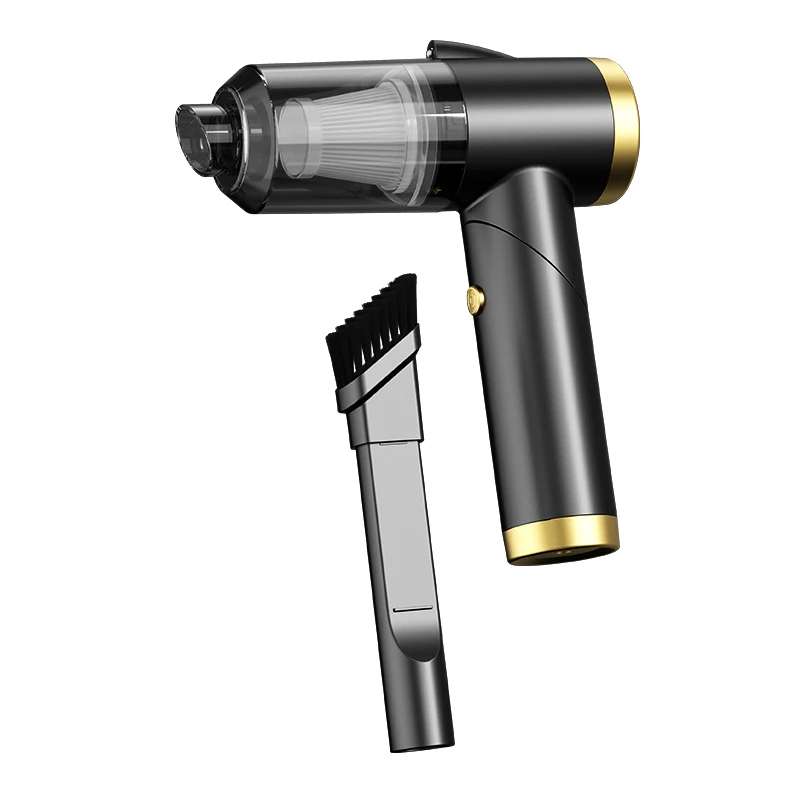 Портативный беспроводной ручной мини-пылесос для сухой и влажной уборки, 9000 Па