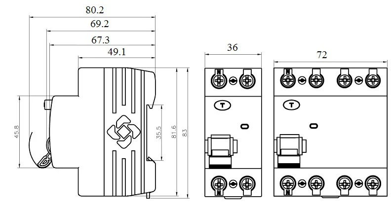 China wenzhou factory Over Voltage Protection Earth Leakage Circuit Breaker RN11-12