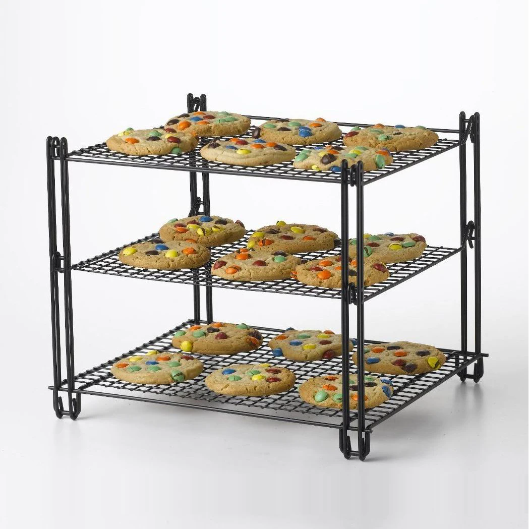 Three-tier Cake Rack - 3 Tiers Biscuit Cake Cooling Rack New