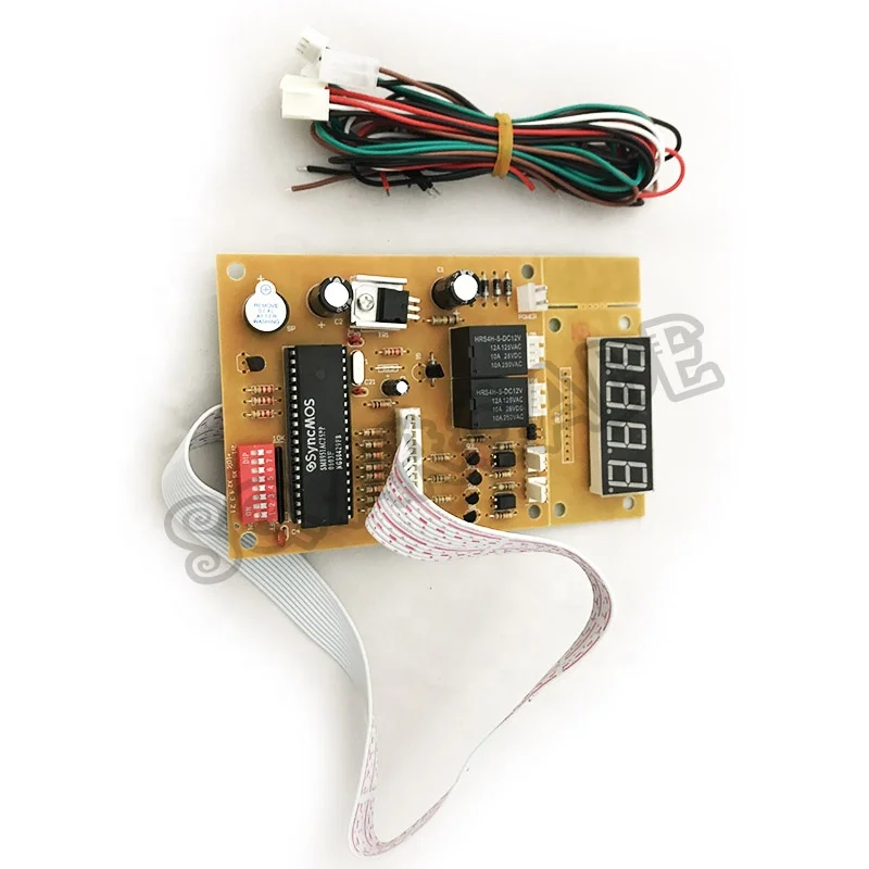 Arcade machine oper timer control board super eng timer for coin acceptor