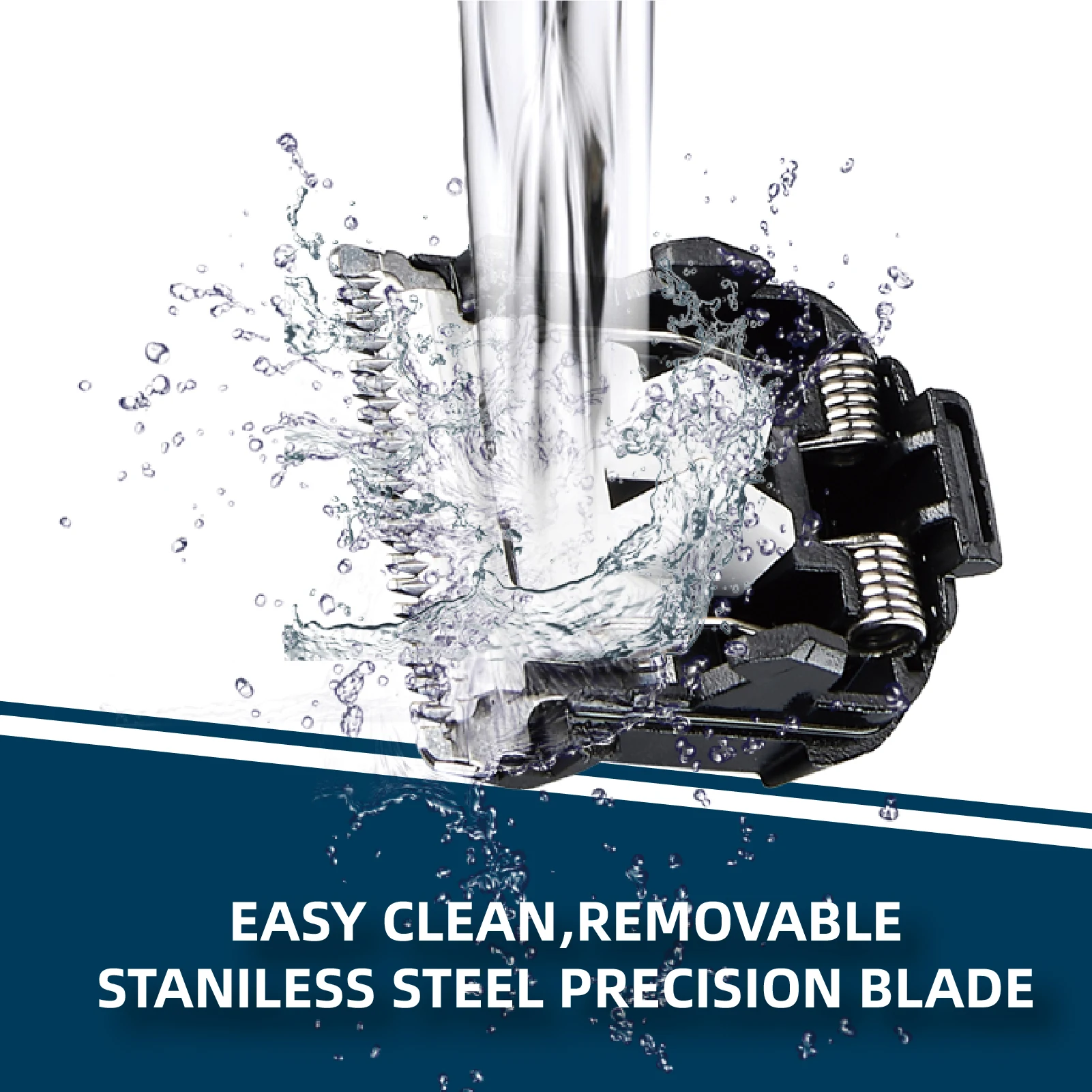 Professional Waterproof Hair Clippers for Men Rechargeable Cordless electric razor Hair Beard Trimmer