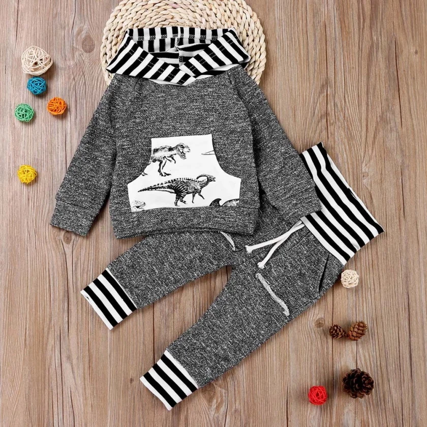
Whole Baby CDlothing Sets Baby Boys Girls Hoodies Outfits Boutique Clothing Baby 2 Piece Set 