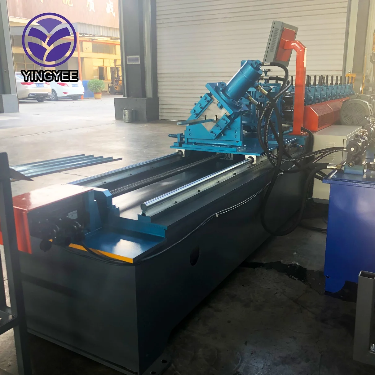 40m/min drywall profile machine/ Stud Track omega angle multiple types