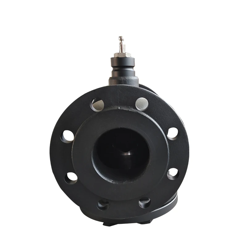 balance chamber valve body balance valve core structure DN80 electric control valve body