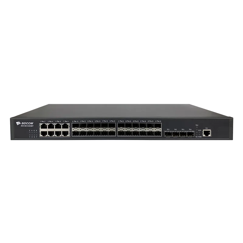  BDCOM S2928EF L2 +(Lite L3) 16-портовый гигабитный для программирования в производственных условиях и 8-портовый комбо управляемый Ethernet-коммутатор 4-портовый 10G