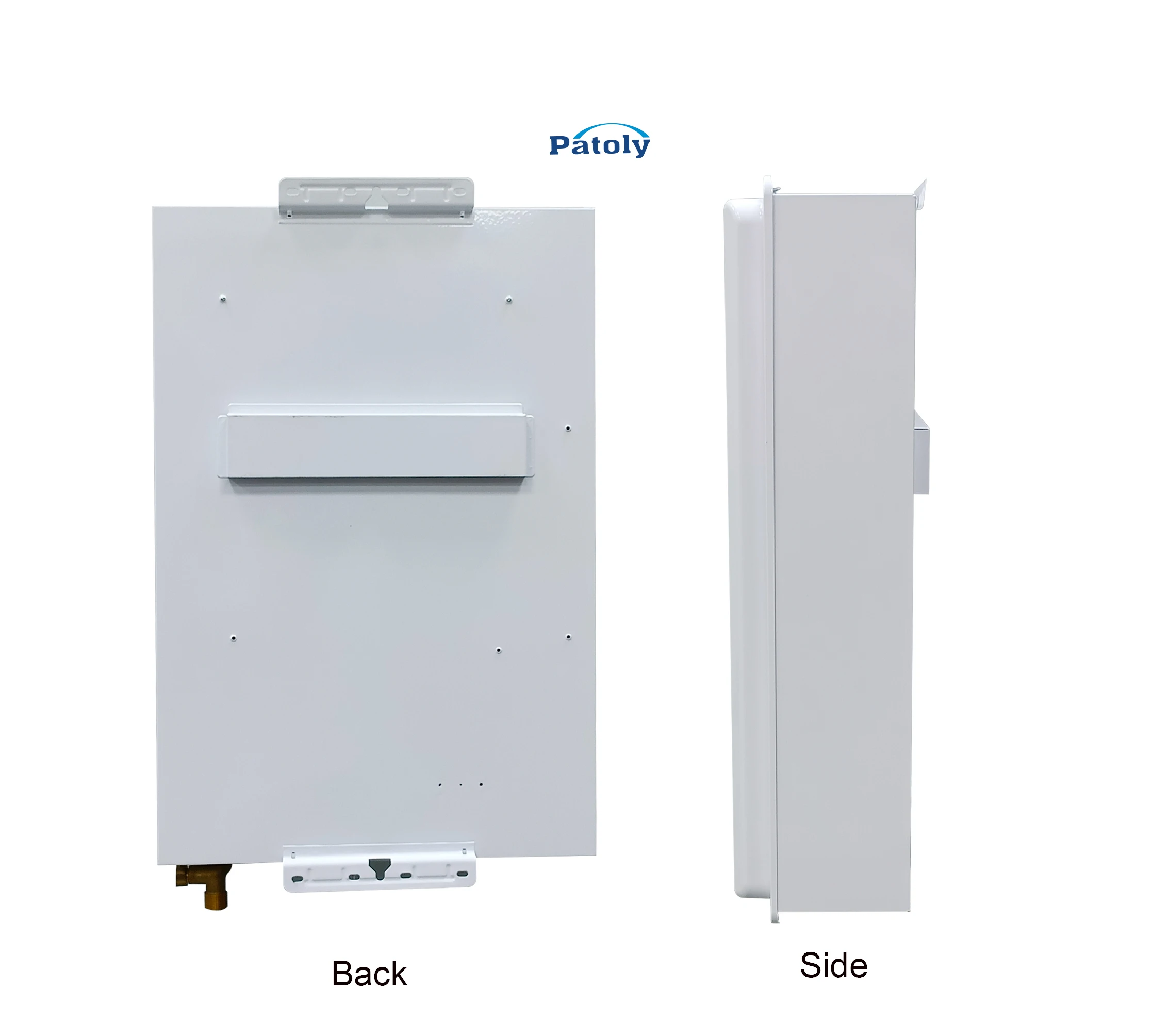 Water flow induction water heater 16L to 22L outdoor gas water heater copper heat converter