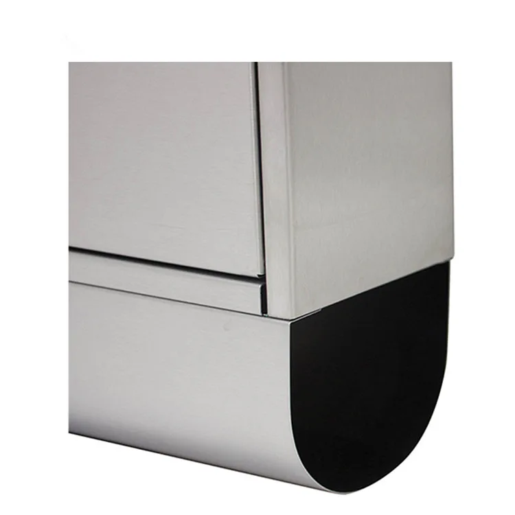 
High Quality Mail Box Outdoor Mailbox Stainless Steel Modern Metal Mail Box Outdoor 