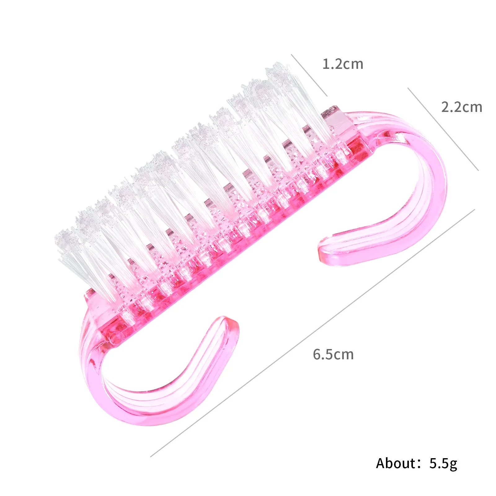Handle Grip Small Nail Brush Fingernail Scrub Cleaning Brushes for Toes and Nails Cleaner manicure brush
