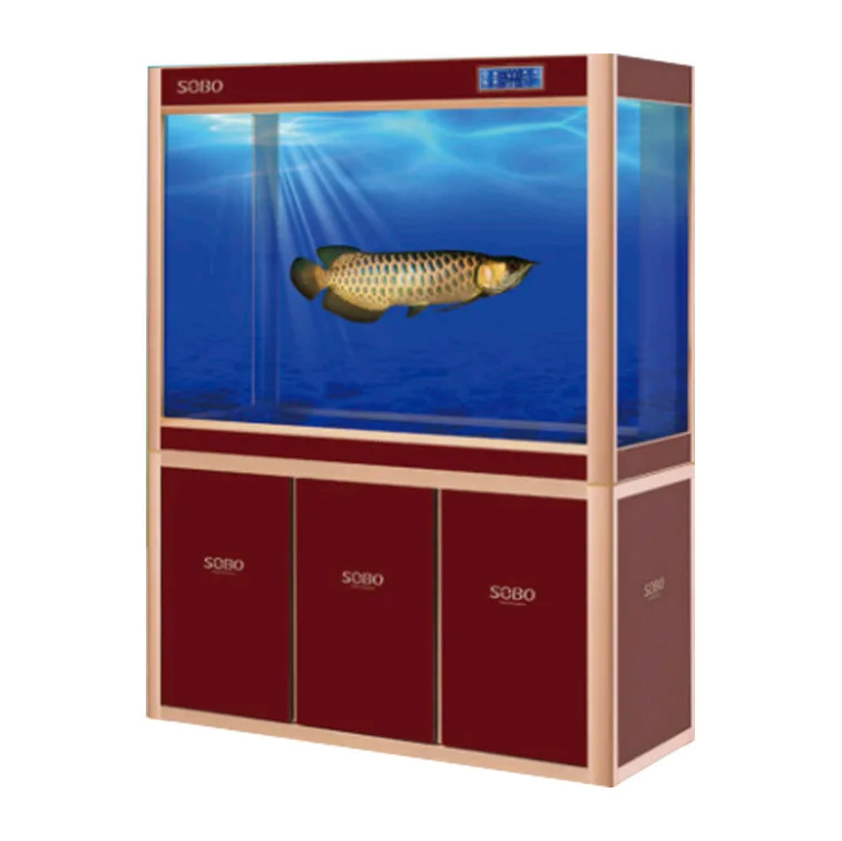 Luxury aquarium big glass arowana aquarium