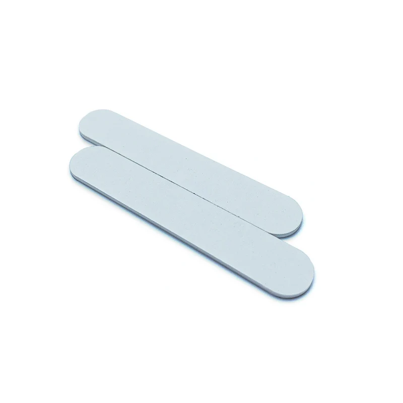 50 шт./пакет одноразовый Корея Белый Персонализированные пилочки для ногтей 180/180 двойная сторона Мини пилочка для ногтей